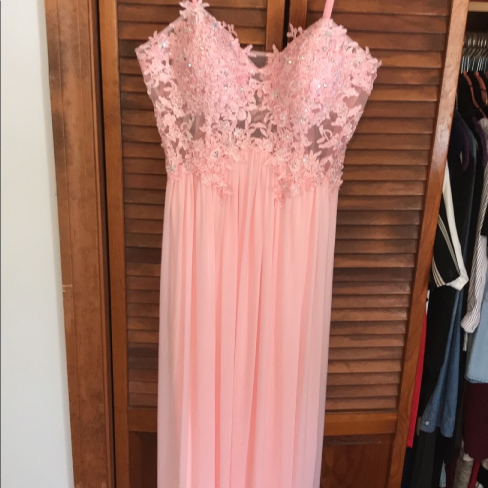 Jovani Light Pink Gown